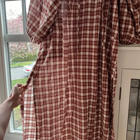 Daughters of India Poet Maxi in Red Clay - XS - Picture 3 of 7